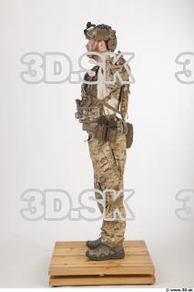 Soldier in American Army Military Uniform 0015
